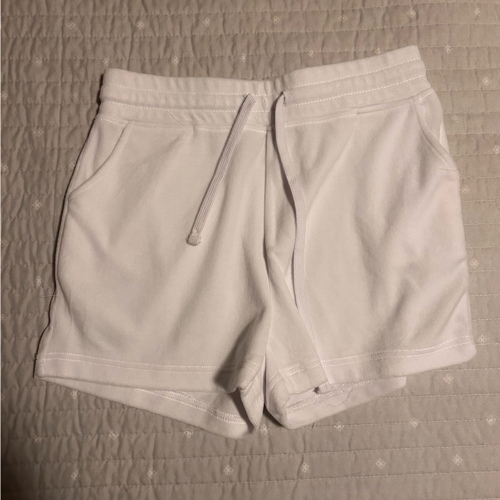 White Velvet Fashion Nova Short